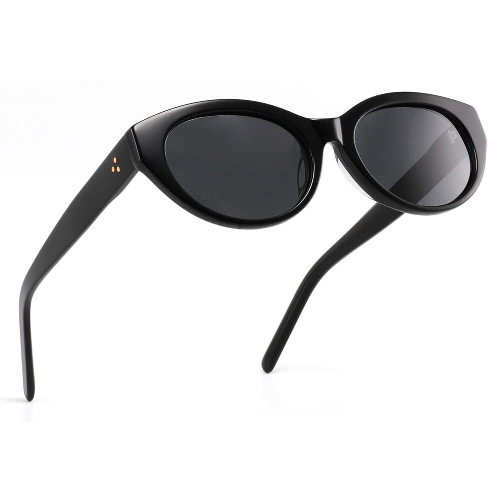 6966 Oval Sunglasses Acetate 90s/80s Cat Eye Sunglasses Fashion Frame UV400